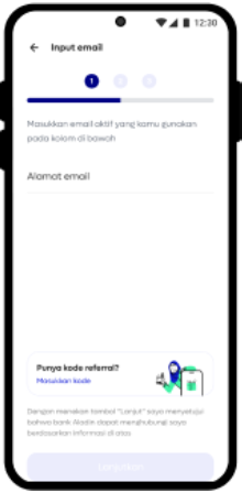 Step 3 - cara daftar dengan kode unik
